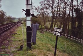 Greenwich Meridian Marker; England; East Sussex; Sheffield Park